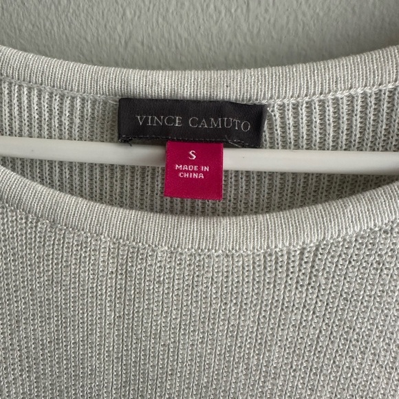 Vince Camuto Women's Colorblock Pocket Sweater - Picture 4 of 6